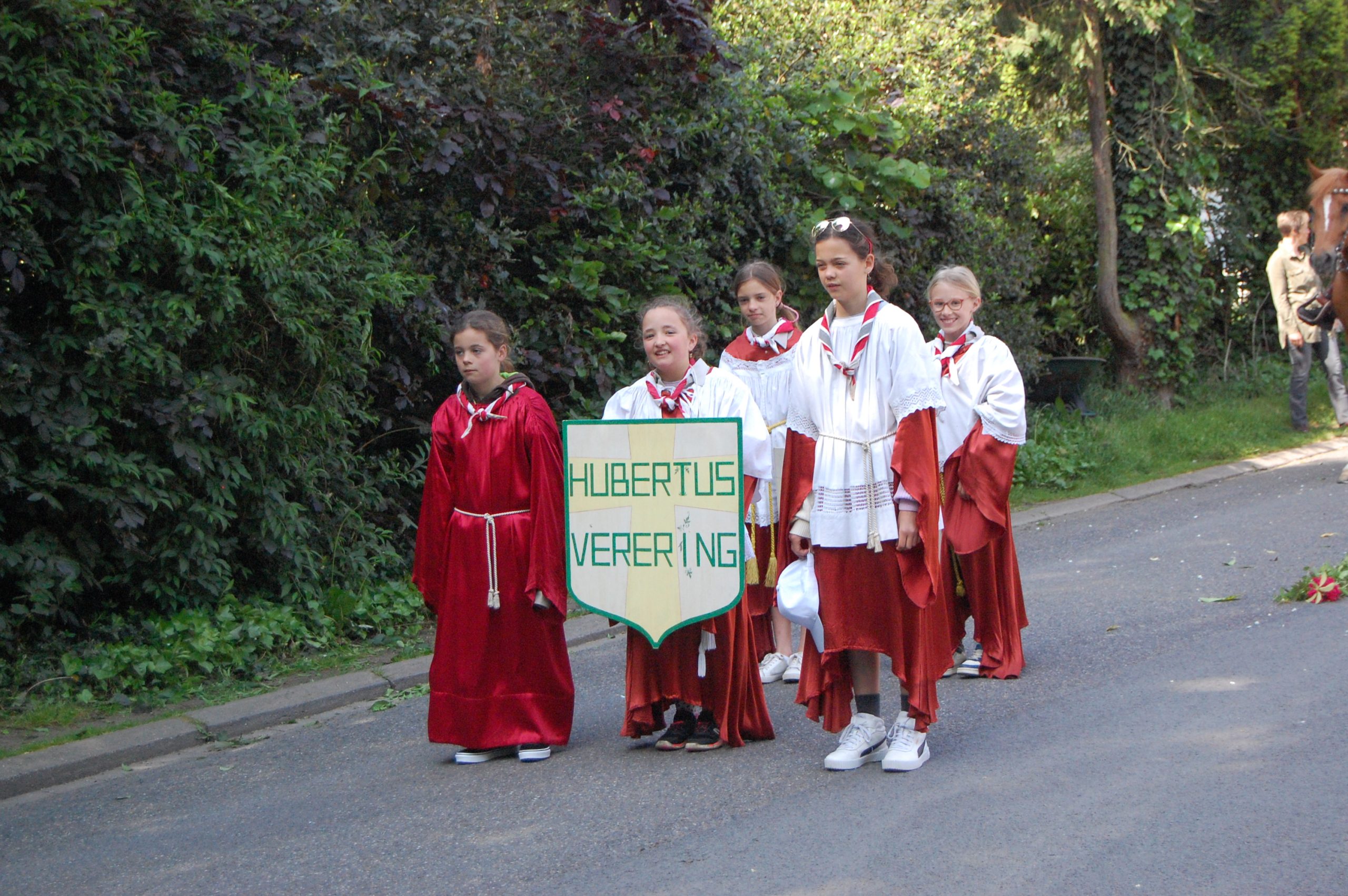 Schild ‘St.-Hubertusverering’