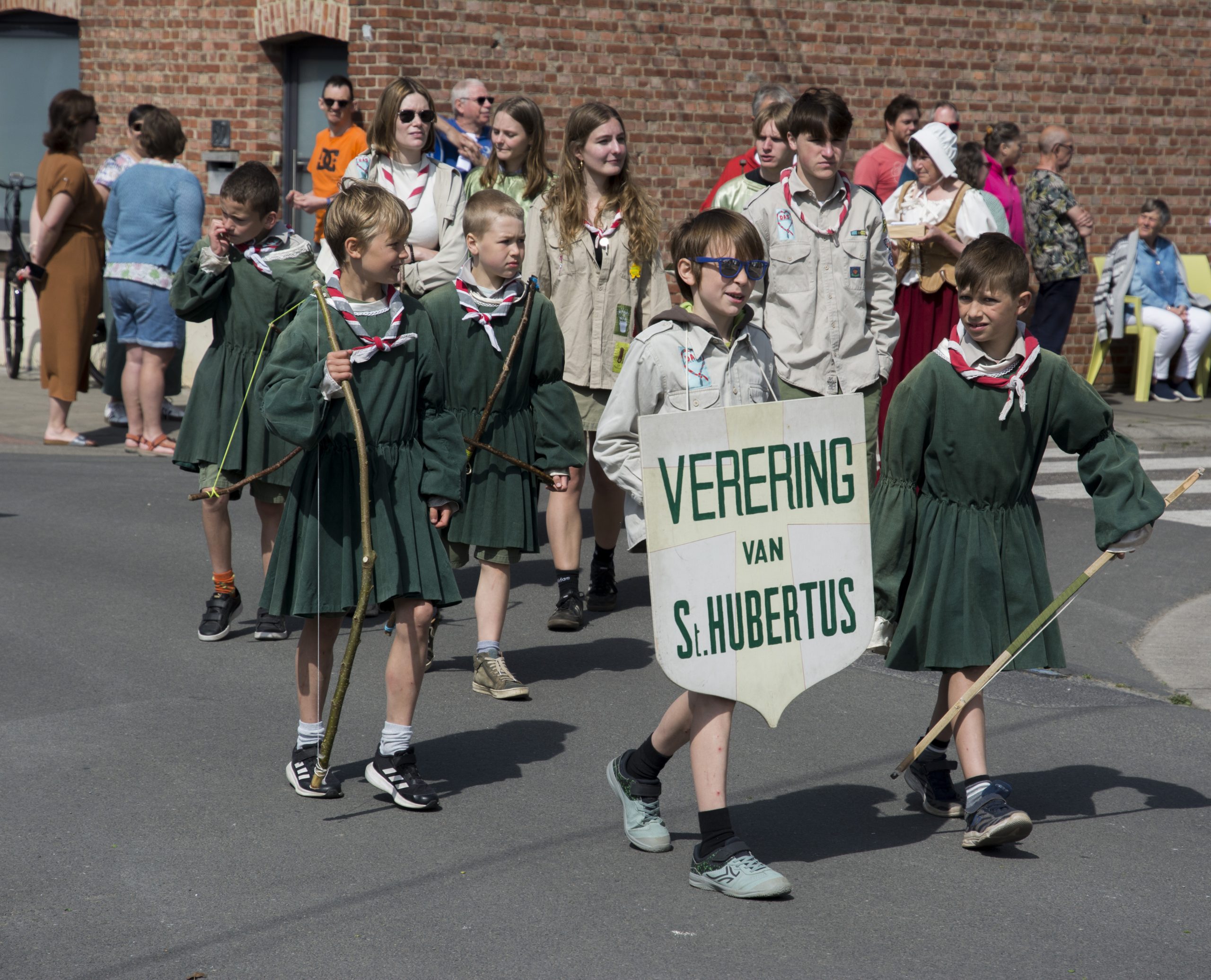 Schild ‘Verering St.-Hubertus’