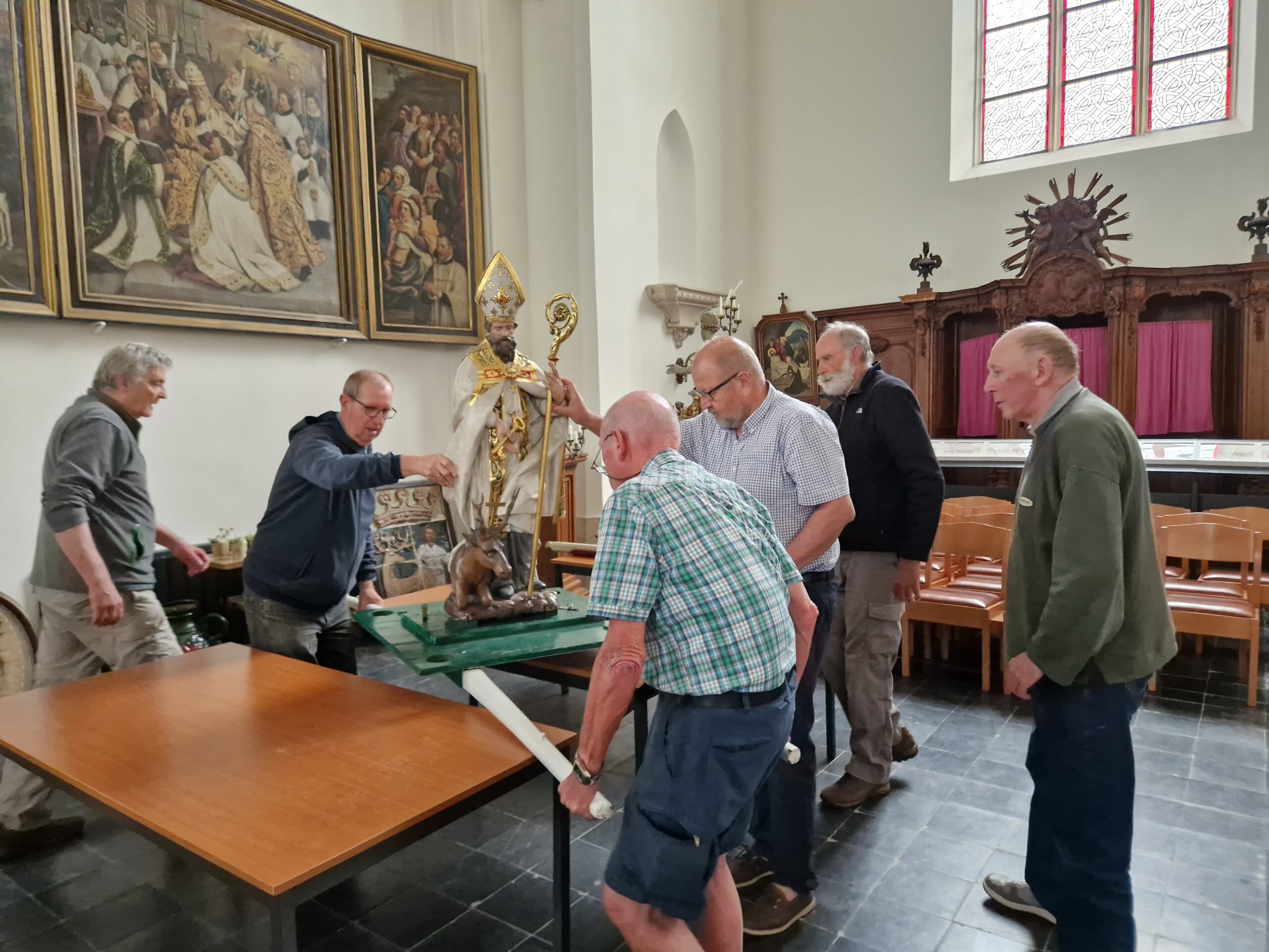 Voorbereidingen 6 juni