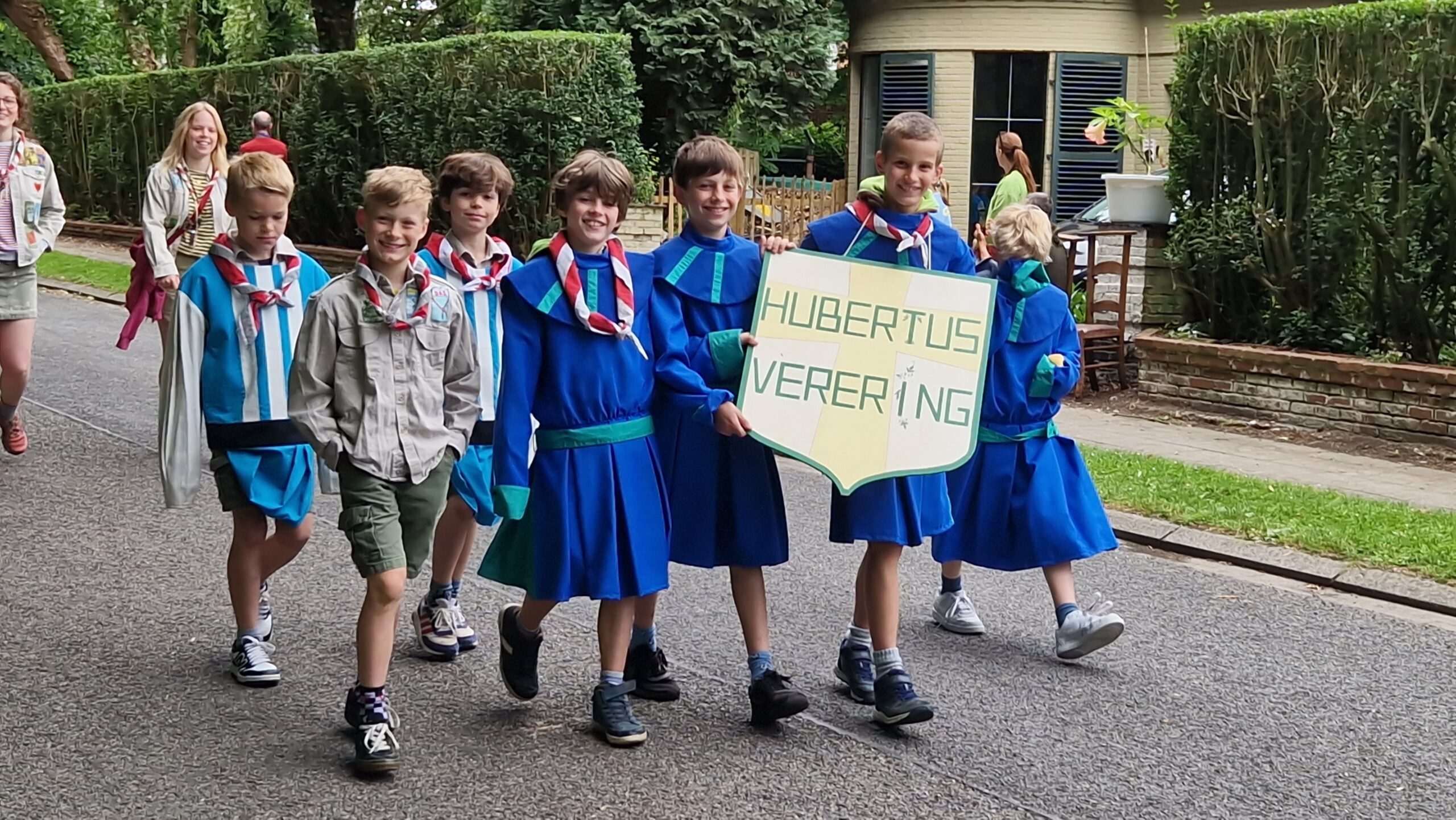 Schild ‘St.-Hubertusverering’