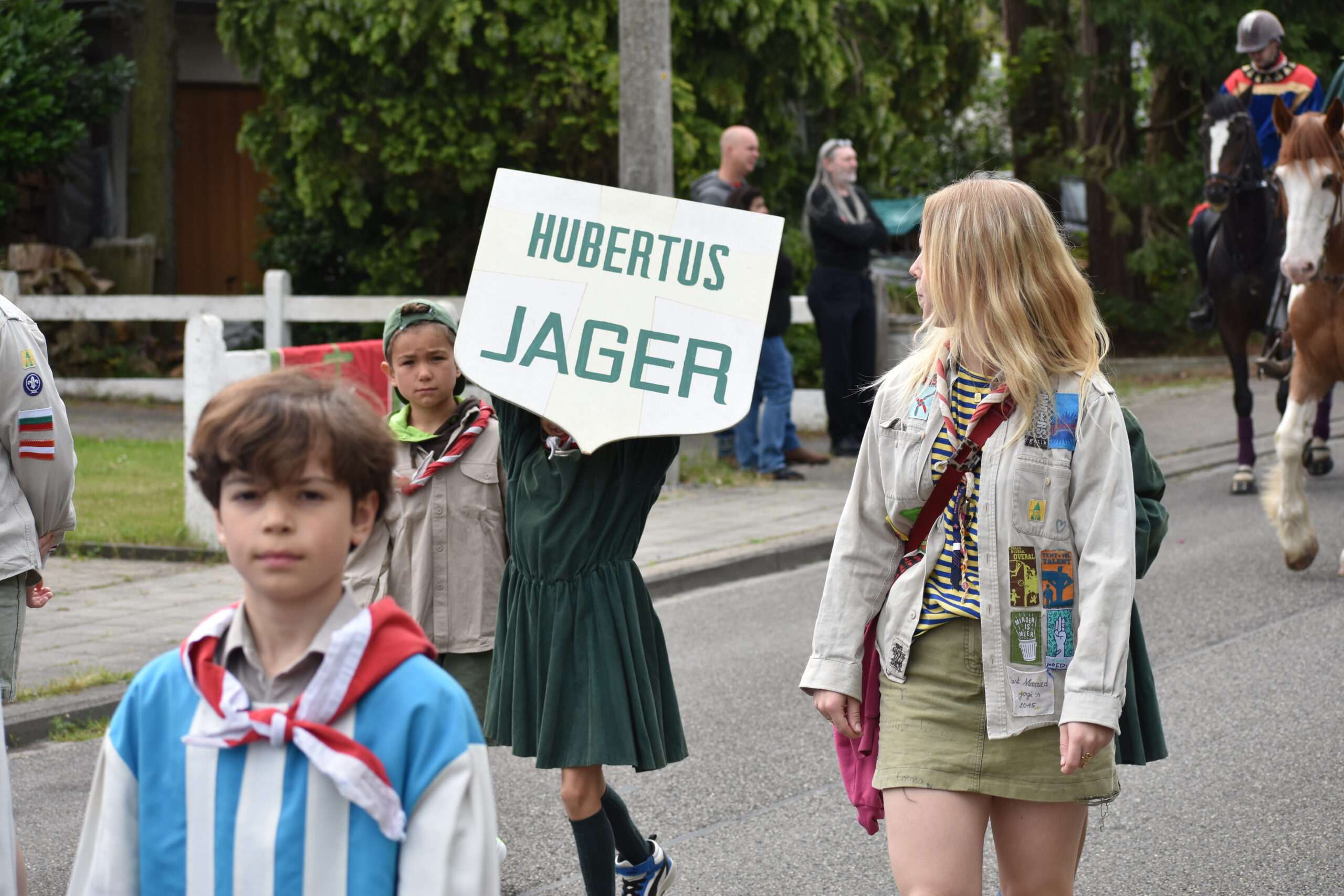 Schild ‘Hubertus jager’