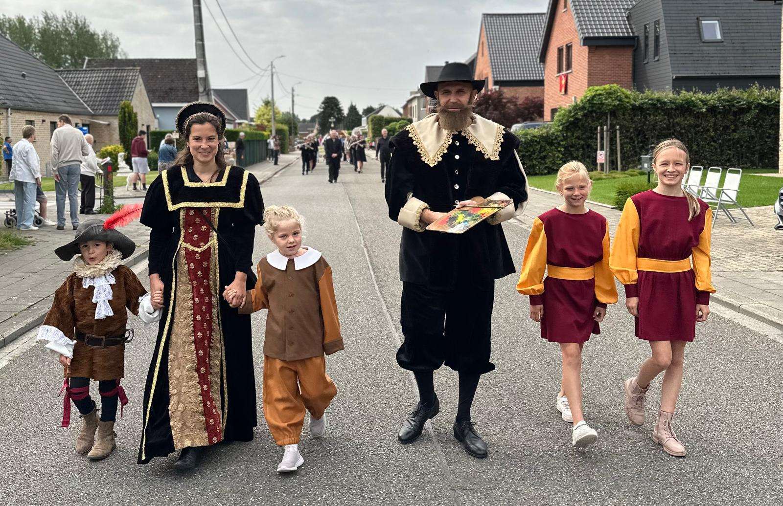 Peter Paul Rubens en Helena Fourment met hun kinderen